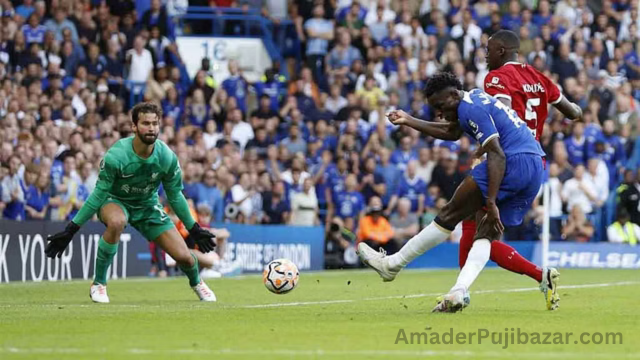 সমতায় শেষ চেলসি-লিভারপুলের রোমাঞ্চকর লড়াই