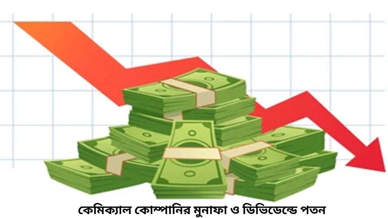 কেমিক্যাল কোম্পানির মুনাফাও ডিভিডেন্ডে পতন