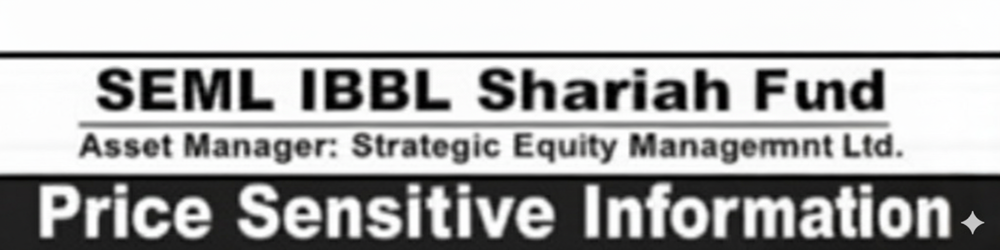 SEML IBBL Shariah Fund- 1st Quarter Sept-2025