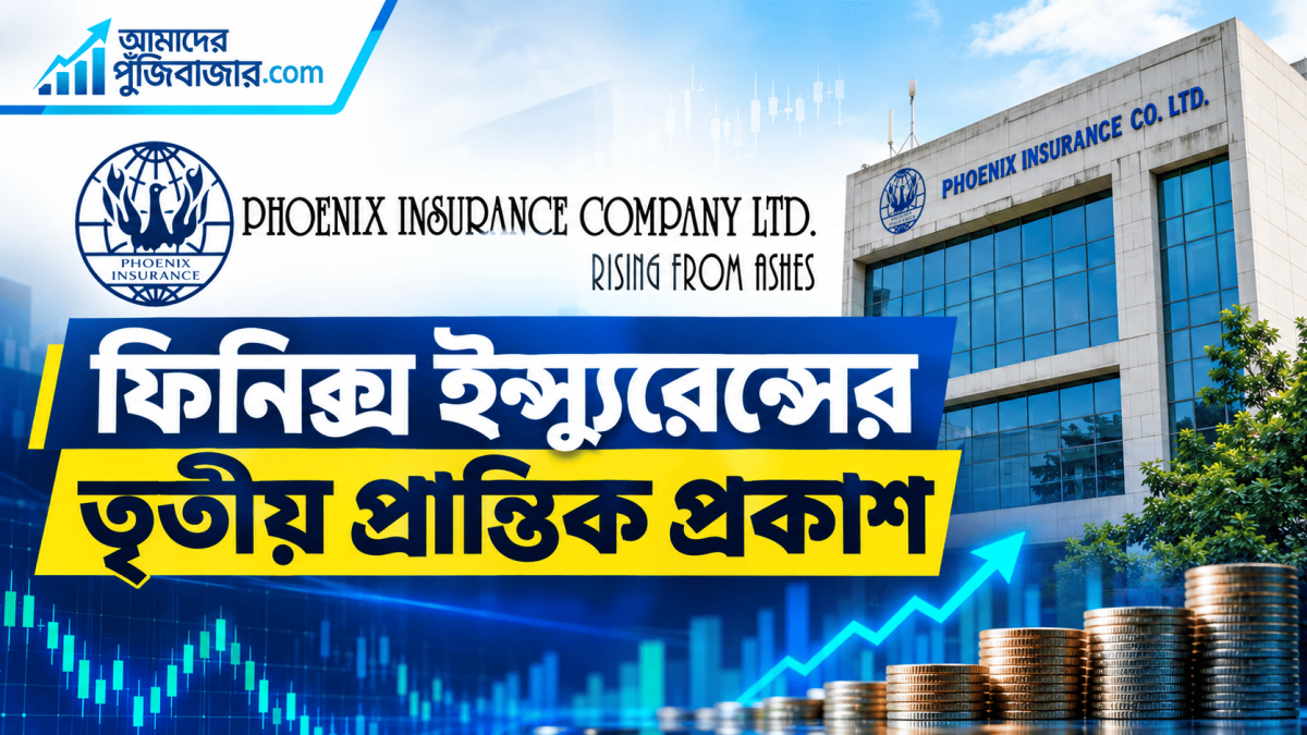 ফিনিক্স ইন্স্যুরেন্সের তৃতীয় প্রান্তিকে ইপিএস ৬০ পয়সা, ৯ মাসে ১ টাকা ৬১ পয়সা